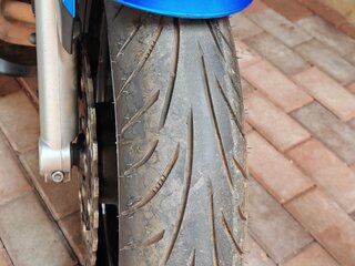 2009 Kawasaki ER-6N, синий, 370000 рублей, вид 4