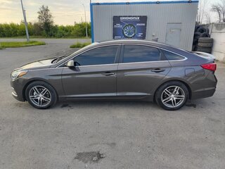 2016 Hyundai Sonata VII (LF), коричневый, 1600000 рублей, вид 3