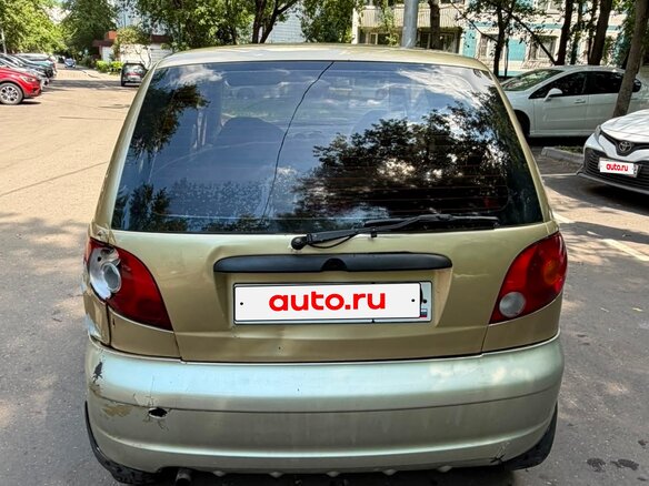 2006 Daewoo Matiz I Рестайлинг, бежевый - вид 5