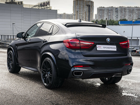 2018 BMW X6 30d II (F16), чёрный, 3600000 рублей - вид 6