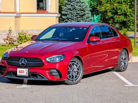 2022 Mercedes-Benz E-Класс 200 V (W213, S213, C238) Рестайлинг, красный, 3750000 рублей, вид 1