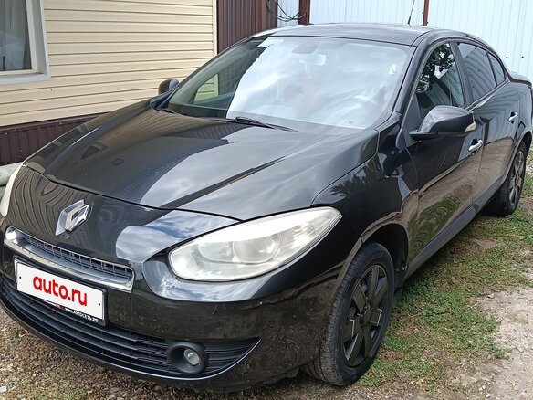 2012 Renault Fluence I, чёрный, 580000 рублей - вид 1