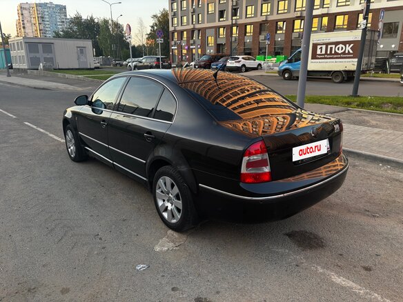 2007 Skoda Superb I Рестайлинг, чёрный - вид 5
