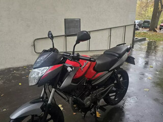 2022 Bajaj Pulsar 125, красный, 127000 рублей, вид 1