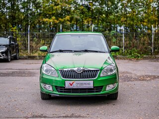 2012 Skoda Fabia II Рестайлинг, зелёный, 620000 рублей, вид 3