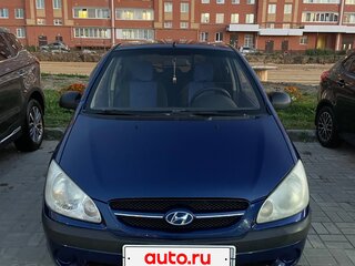 2007 Hyundai Getz I Рестайлинг, синий, 260000 рублей, вид 3
