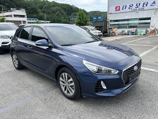 2018 Hyundai i30 III, синий, 1535000 рублей, вид 4