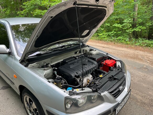 2004 Hyundai Elantra III (XD2) Рестайлинг, серебристый - вид 10