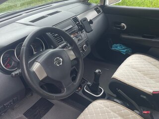 2012 Nissan Tiida I Рестайлинг, белый, 678000 рублей, вид 4