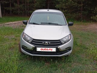 2018 Lada (ВАЗ) Granta I, серебристый, 535000 рублей, вид 2