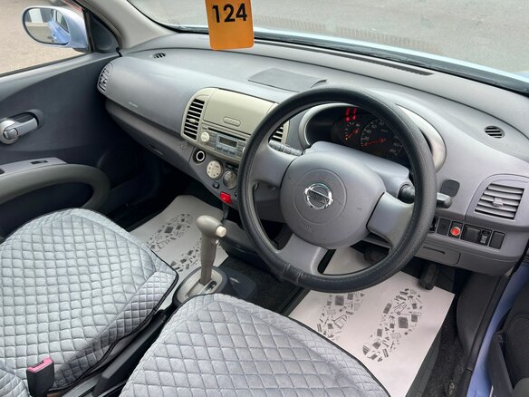 2004 Nissan March III (K12), голубой, 449999 рублей - вид 11