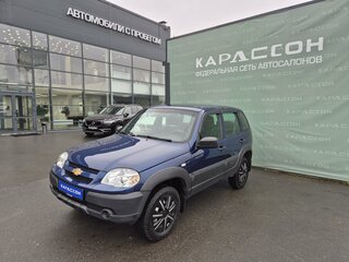 2019 Chevrolet Niva I Рестайлинг, синий, 830000 рублей, вид 1
