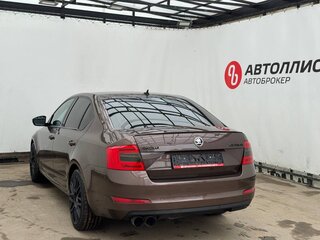2015 Skoda Octavia III (A7), коричневый, 1200000 рублей, вид 3