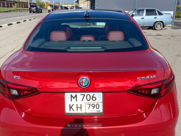 2017 Alfa Romeo Giulia II (952), красный - вид 10