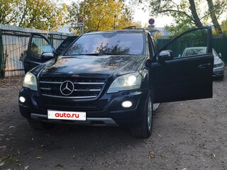 2009 Mercedes-Benz M-Класс 350 II (W164) Рестайлинг, чёрный, 950000 рублей, вид 2