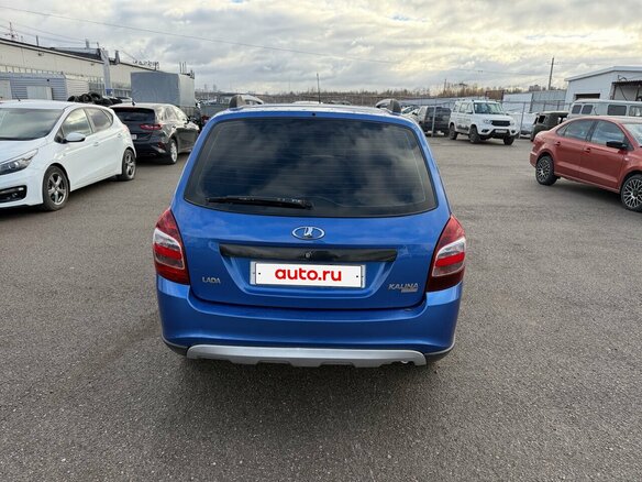 2018 Lada (ВАЗ) Kalina Cross II, синий, 460000 рублей - вид 3