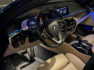2020 BMW 5 серии 530i VII (G30/G31/G38), синий, 3580000 рублей, вид 3