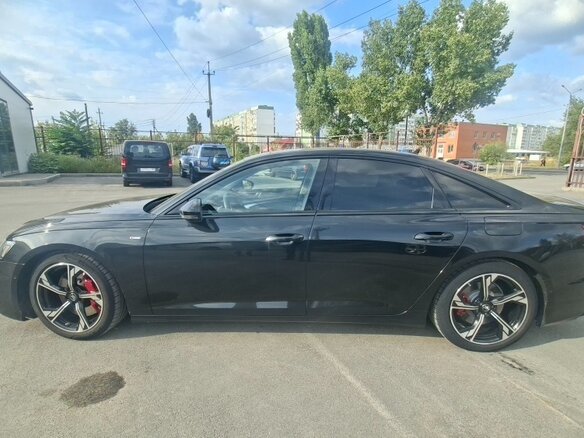 2021 Audi A6 55 TFSI e V (C8), серый, 4200000 рублей - вид 6