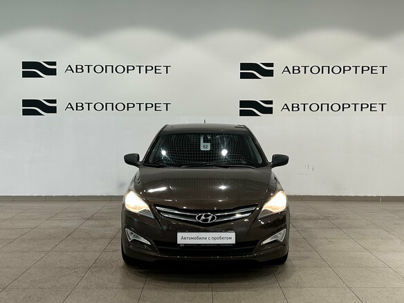 2016 Hyundai Solaris I Рестайлинг, коричневый - вид 7