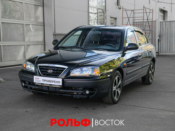 2004 Hyundai Elantra III (XD2) Рестайлинг, чёрный