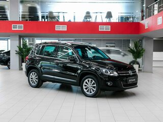 2011 Volkswagen Tiguan I Рестайлинг, чёрный, 990000 рублей, вид 3