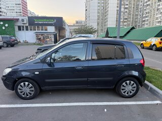 2007 Hyundai Getz I Рестайлинг, серый, 435000 рублей, вид 4