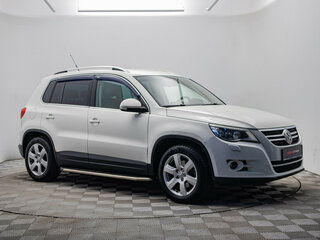 2009 Volkswagen Tiguan I, белый, 817000 рублей, вид 3