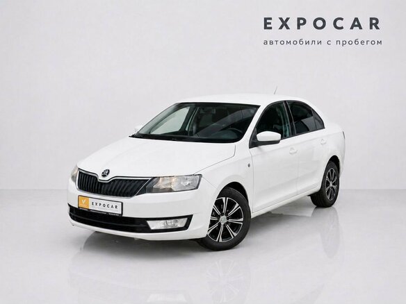 2016 Skoda Rapid I, белый, 790000 рублей