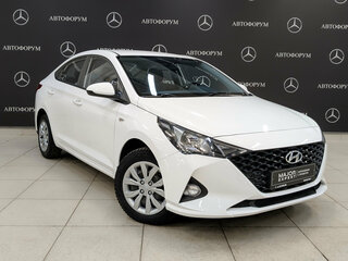 2022 Hyundai Solaris II Рестайлинг, белый, 1560000 рублей, вид 3