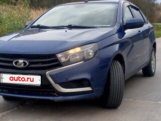 2017 Lada (ВАЗ) Vesta I, синий, 550000 рублей, вид 1