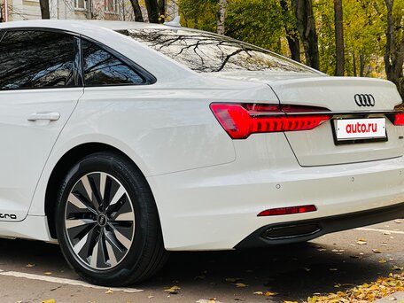 2021 Audi A6 45 TFSI V (C8), белый, 4520000 рублей, вид 1