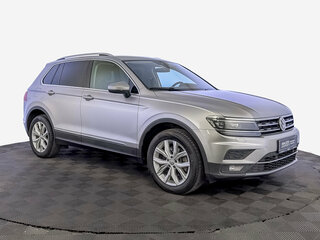 2019 Volkswagen Tiguan Allspace II, серебристый, 2570000 рублей, вид 3