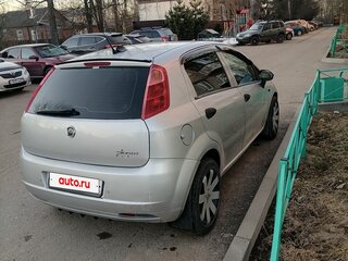 2007 Fiat Punto III Grande Punto, серебристый, 350000 рублей, вид 4