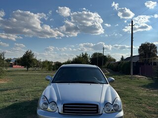 2008 Hyundai Sonata ТагАЗ IV (EF) Рестайлинг, серебристый, 360000 рублей, вид 1