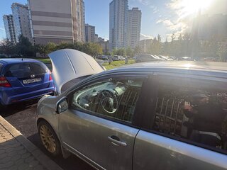 2007 Nissan Note I, серебристый, 315000 рублей, вид 3
