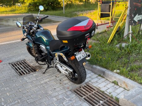 1996 Suzuki Bandit 1200, зелёный, 340000 рублей, вид 3