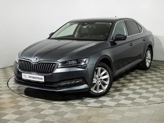 2020 Skoda Superb III Рестайлинг, серый, 2726777 рублей, вид 1