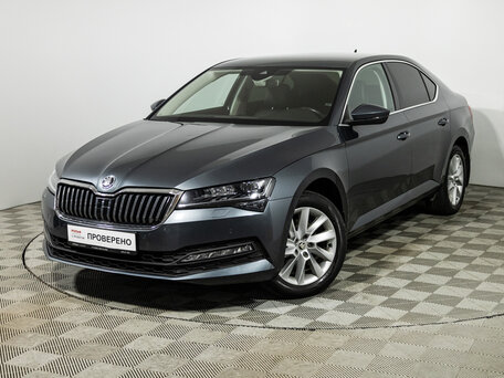 2020 Skoda Superb III Рестайлинг, серый, 2726777 рублей, вид 1
