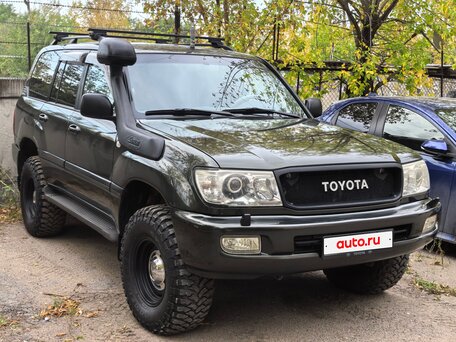 1998 Toyota Land Cruiser 100 Series, зелёный, 3390000 рублей, вид 2