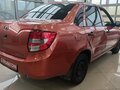 2014 Lada (ВАЗ) Granta I, оранжевый, 359000 рублей - вид 4