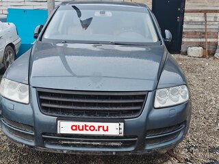 2005 Volkswagen Touareg I, серый, 450000 рублей, вид 1