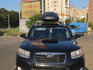 2010 Hyundai Santa Fe II Рестайлинг, чёрный, 1390000 рублей, вид 1
