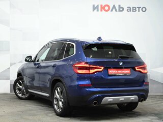 2019 BMW X3 20i xDrive III (G01), синий, 3600000 рублей, вид 4