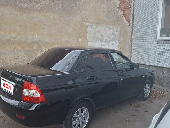 2010 Lada (ВАЗ) Priora I, чёрный, 430000 рублей - вид 1