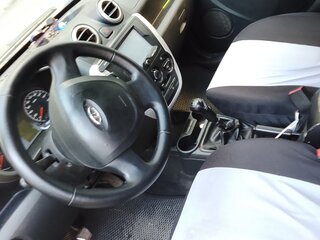 2014 Lada (ВАЗ) Granta I, серебристый, 280000 рублей, вид 5