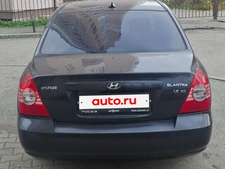 2008 Hyundai Elantra ТагАЗ III (XD2) Рестайлинг, чёрный, 350000 рублей, вид 3