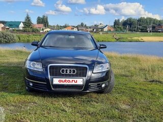 2007 Audi A6 III (C6), чёрный, 1300000 рублей, вид 2