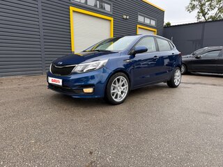 2016 Kia Rio III Рестайлинг, синий, 890000 рублей, вид 1