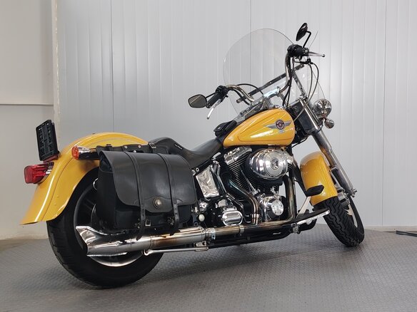 2006 Harley-Davidson Fat Boy, жёлтый, 717000 рублей - вид 7