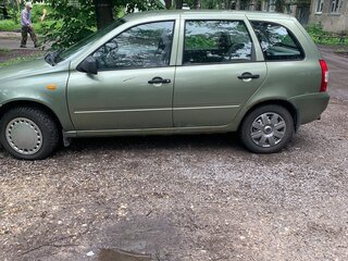 2010 Lada (ВАЗ) Kalina I, зелёный, 175000 рублей, вид 2